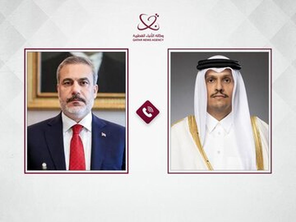 وزرای خارجه ترکیه و قطر