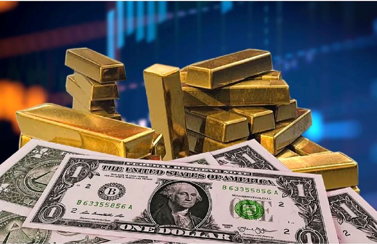 قیمت دلار، طلا