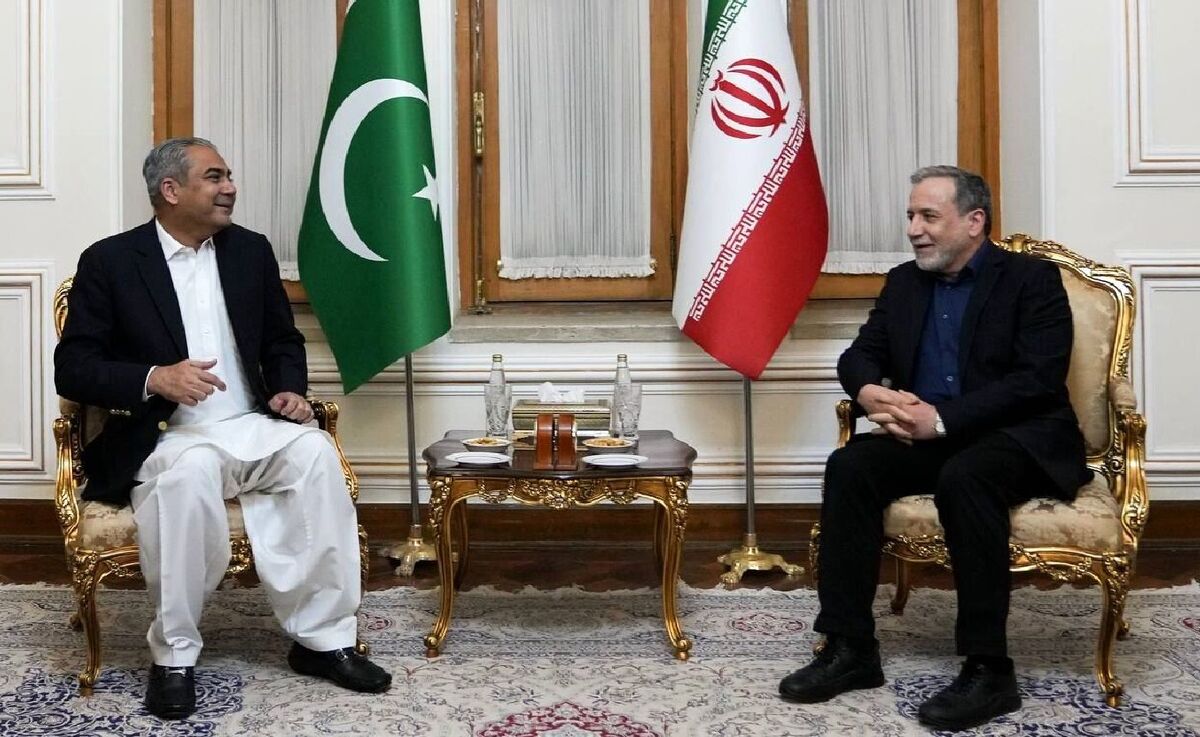 دیدار وزیر کشور پاکستان با عراقچی