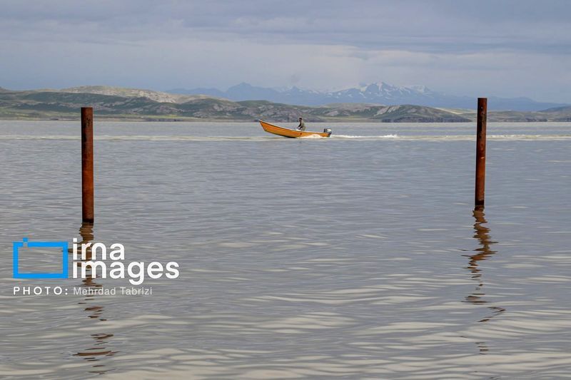 تصاویر| روزهای خوش دریاچه ارومیه