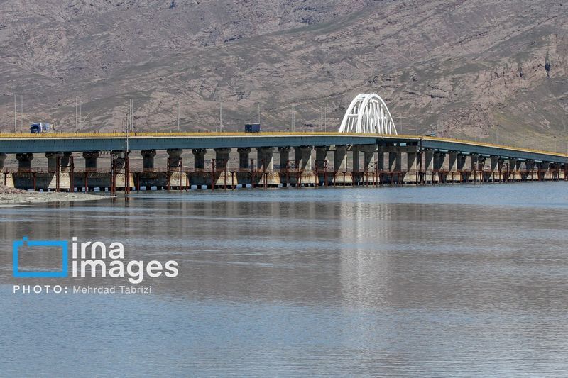 تصاویر| روزهای خوش دریاچه ارومیه