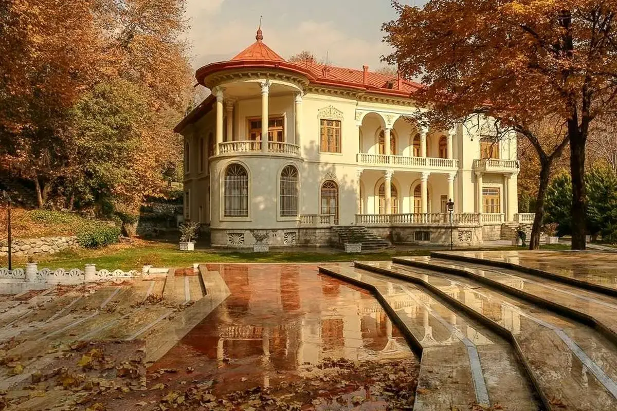 تصاویری تازه از تخریب‌های کاخ سعدآباد در جنگ