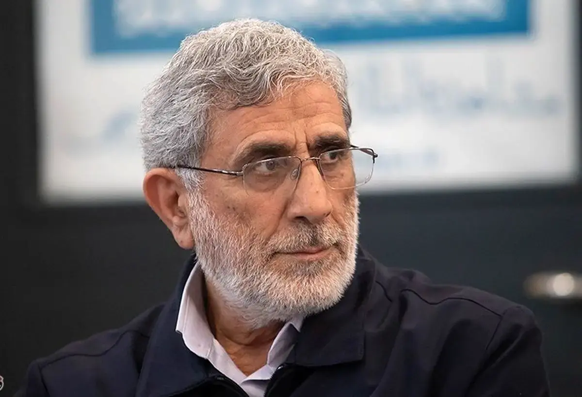 سردار قاآنی: اسرائیل درمانده‌تر از همیشه است