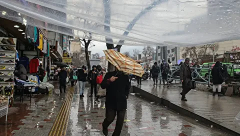 هشدار هواشناسی تهران؛ وزش باد شدید و بارش باران در راه است