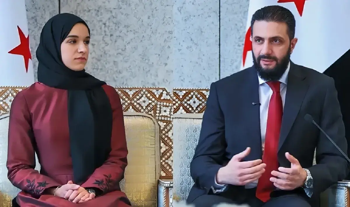ببینید| حضور احمد الشرع و همسرش در رستورانی در  ریف دمشق