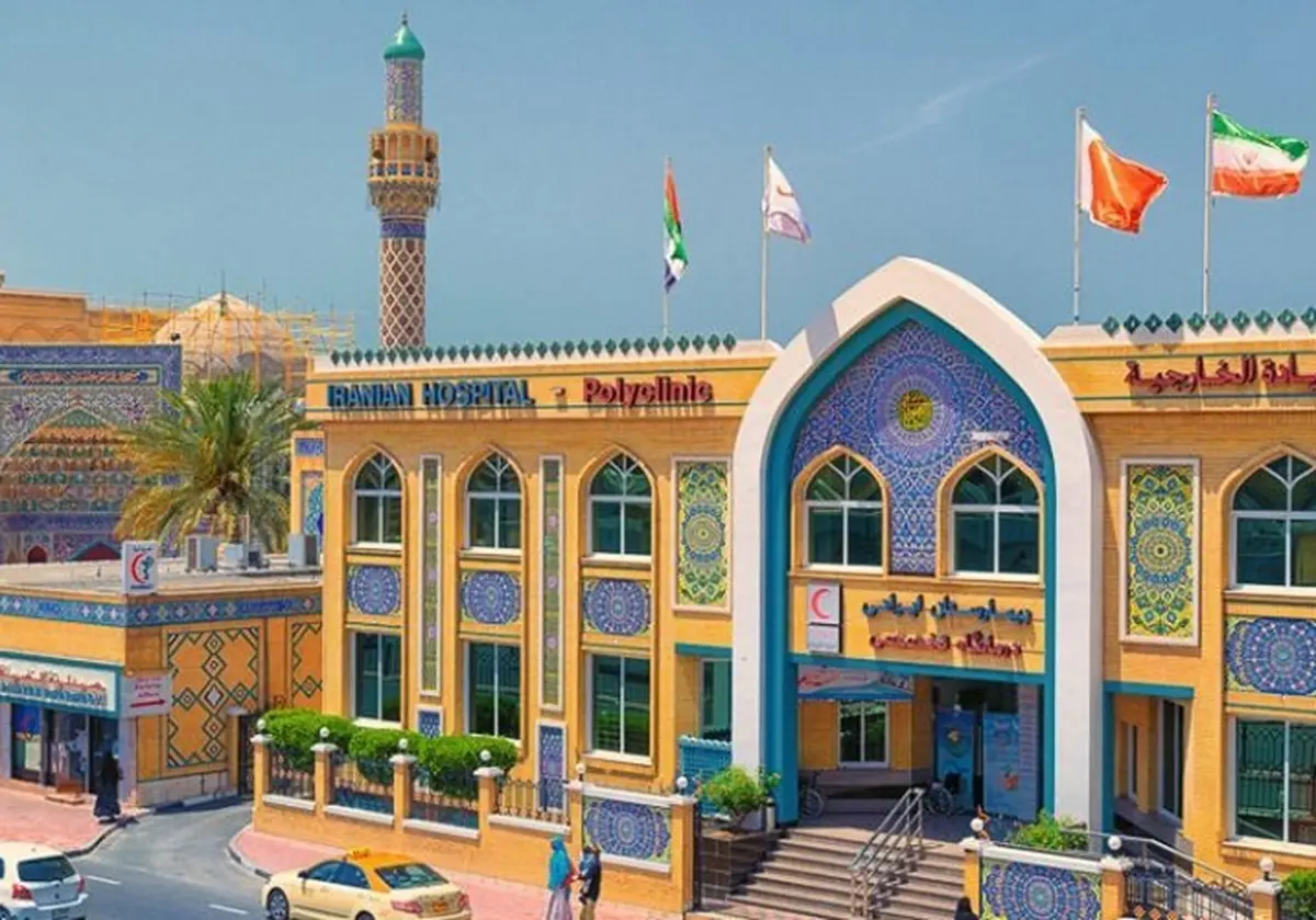 امارات اموال بیمارستان هلال احمر در دبی را مسدود کرد بیمارستان هلال احمر در دبی