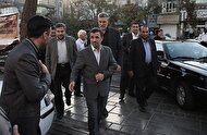 ببینید| لندکروز تیم حفاظت احمدی‌نژاد پس از حمله ۹ اسفند