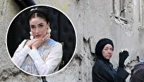 عکس| حضور «دختر داعشی سریال پایتخت» با ظاهر عروسکی در اکران «کلینیک رویا»