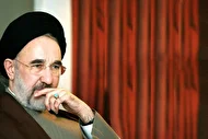 ببینید| ویدئویی جالب از ادب و تواضع خاتمی در برابر استادش