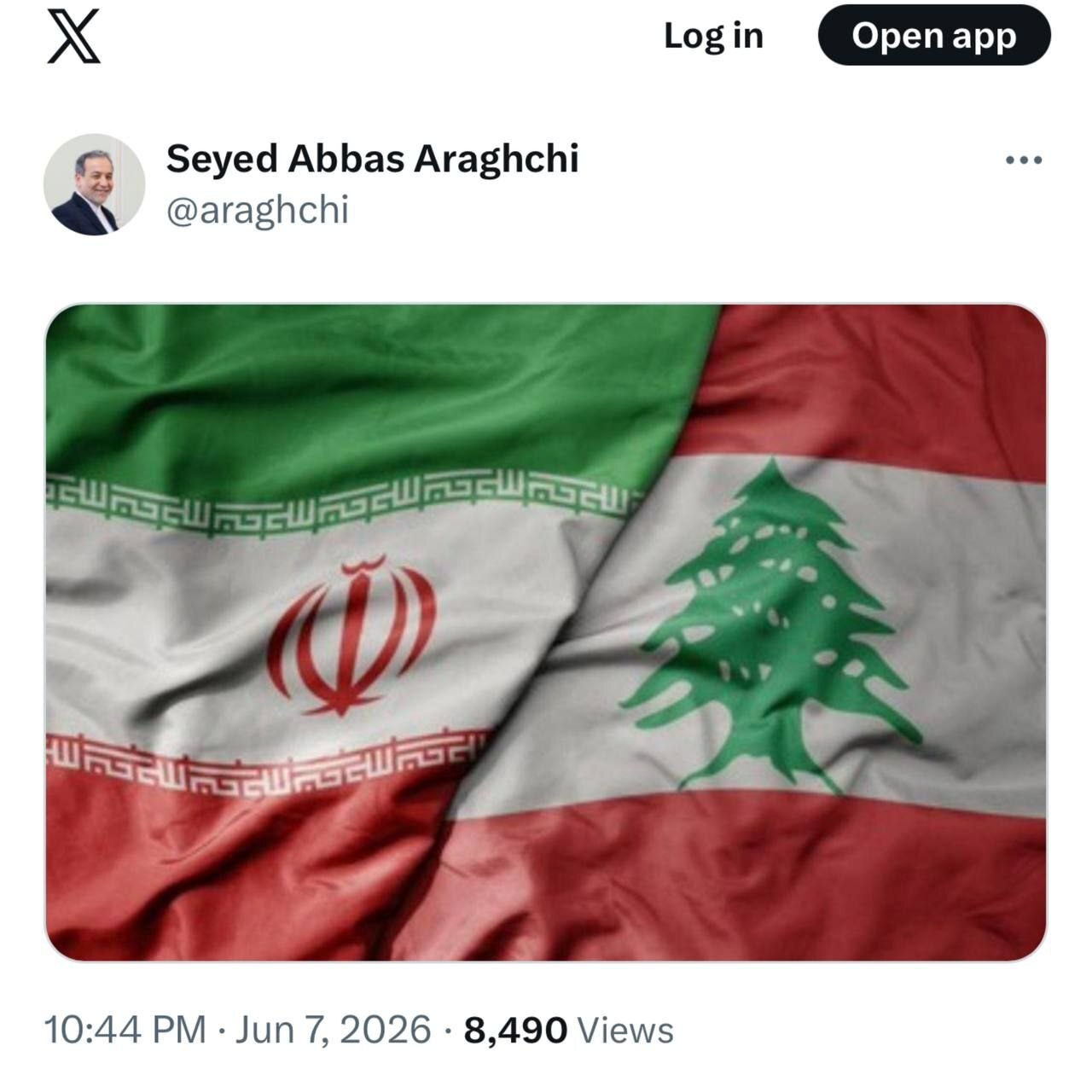 اولین واکنش عراقچی به حمله موشکی ایران به اسرائیل اولین واکنش عراقچی به حمله موشکی ایران به اسرائیل