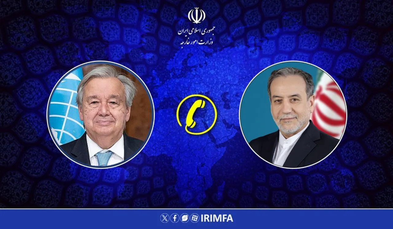 عراقچی و گوترش گفت وگو کردند عراقچی و گوترش گفت وگو کردند