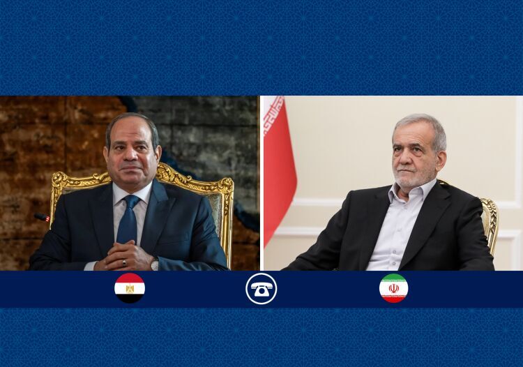 جزییات گفت و گوی روسای جمهور ایران و مصر | پزشکیان: فصل نوینی در مناسبات ایران با کشورهای منطقه گشوده خواهد شد