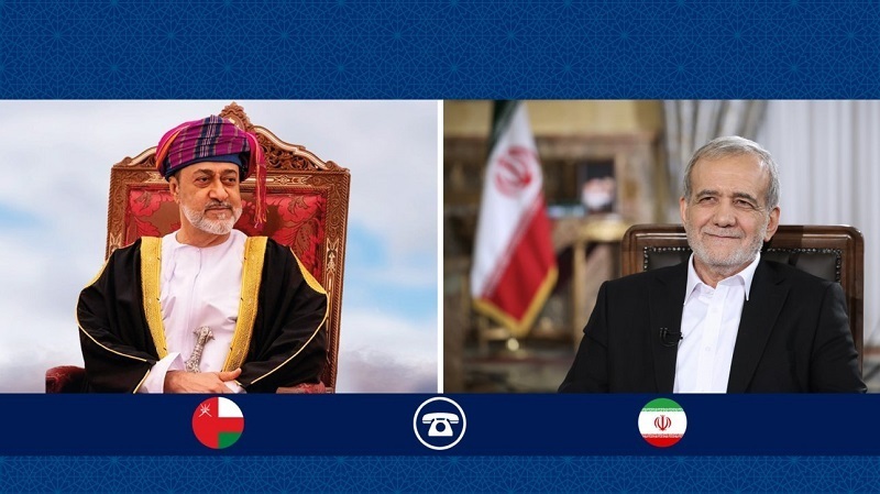 قدردانی پزشکیان از تلاشهای دیپلماتیک عمان قدردانی پزشکیان از تلاشهای دیپلماتیک عمان