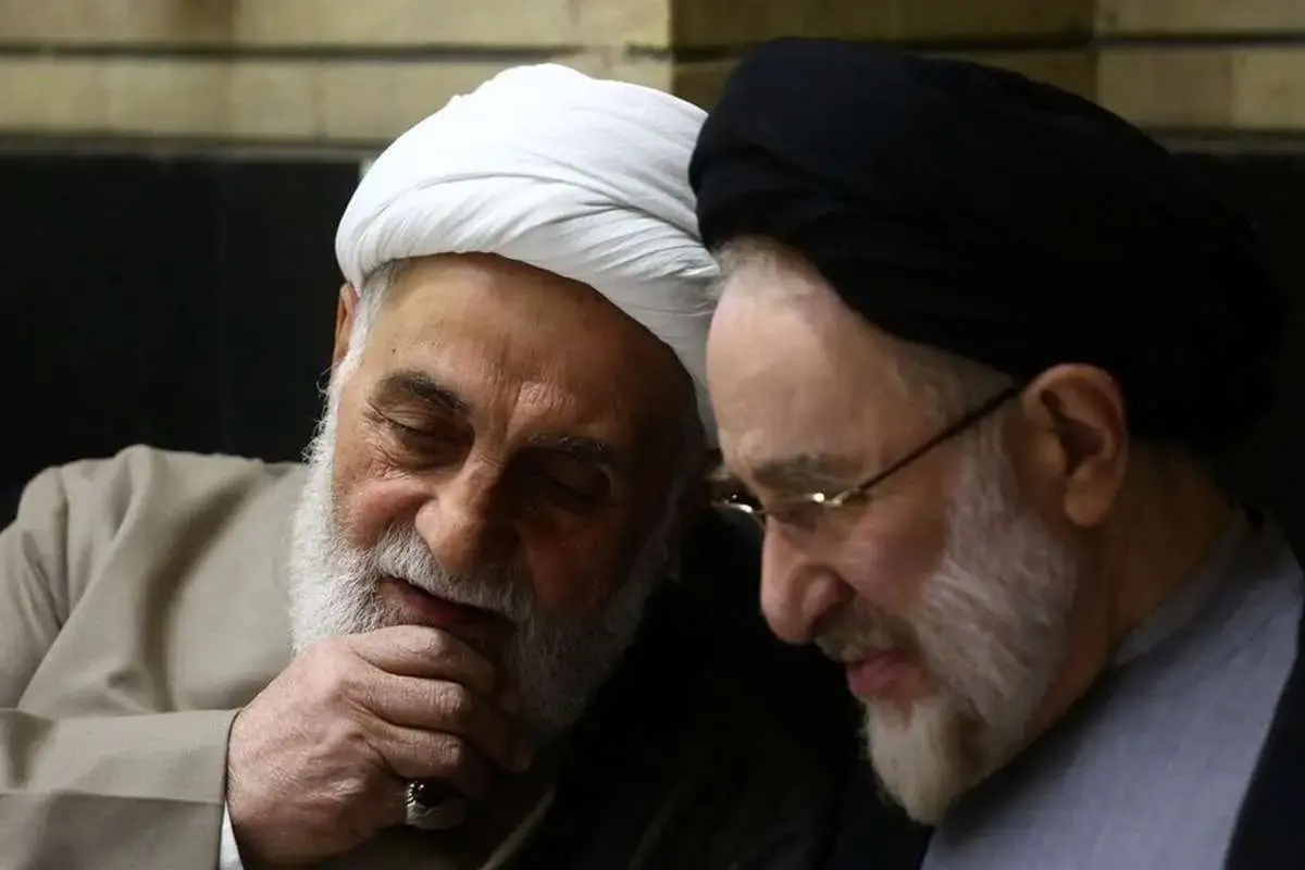 علی اکبر ناطق نوری به سید محمد خاتمی پیام داد