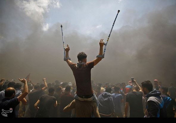 ادامه تنش در نوار غزه در پی انتقال سفارت آمریکا