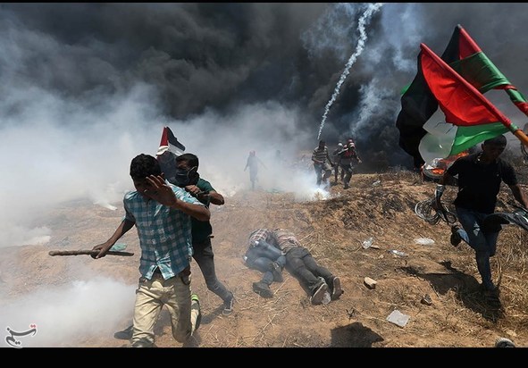 ادامه تنش در نوار غزه در پی انتقال سفارت آمریکا