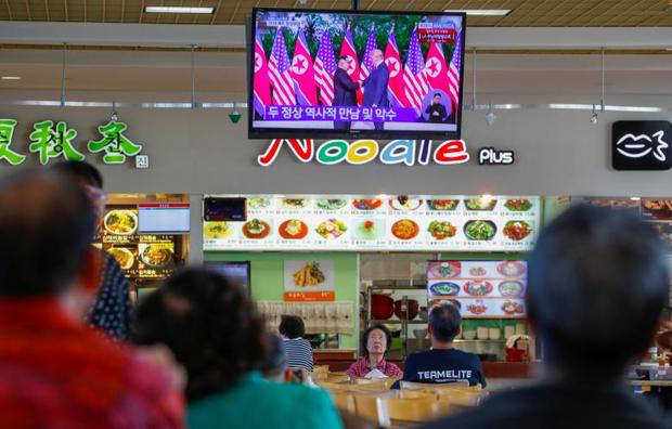 دیدار رهبران آمریکا و کره شمالی