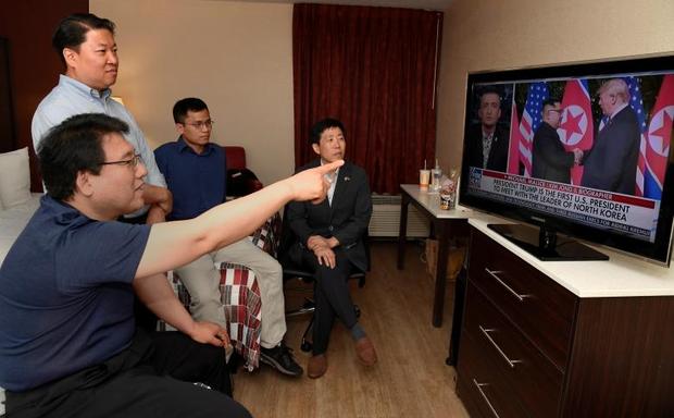 دیدار رهبران آمریکا و کره شمالی