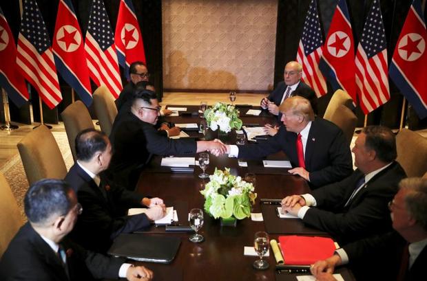 دیدار رهبران آمریکا و کره شمالی