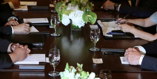 دیدار رهبران آمریکا و کره شمالی