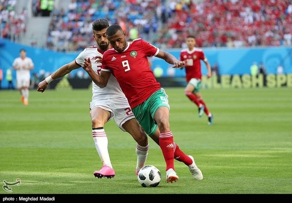 فوتبال ایران و مراکش جام جهانی 2018