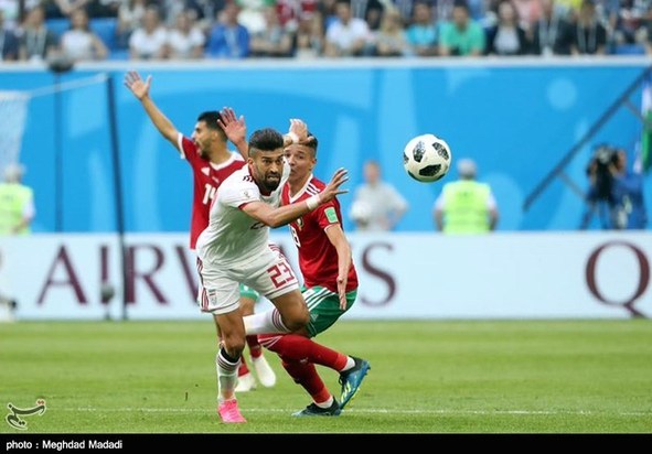 فوتبال ایران و مراکش جام جهانی 2018