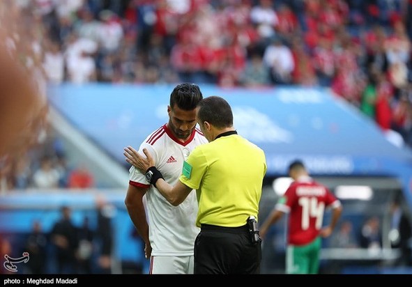 فوتبال ایران و مراکش جام جهانی 2018
