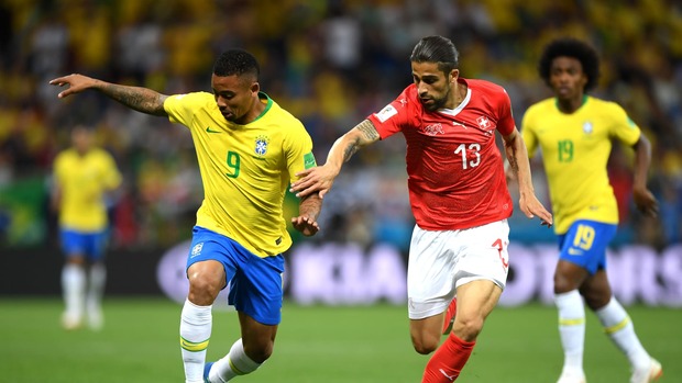 جام جهانی 2018 برزیل سوئیس