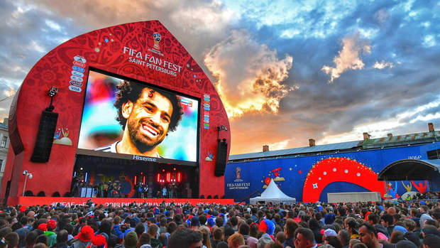 دیدار روسیه و مصر جام جهانی 2018