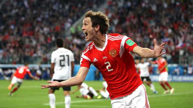 دیدار روسیه و مصر جام جهانی 2018