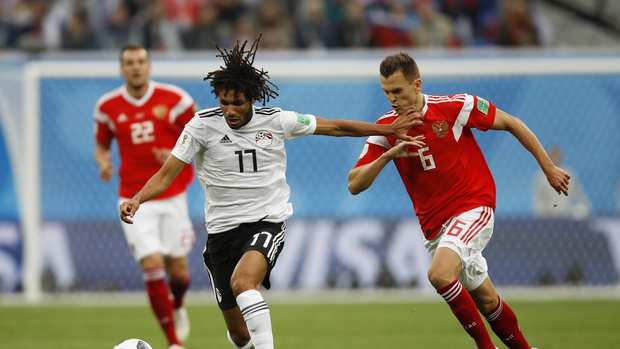 دیدار روسیه و مصر جام جهانی 2018