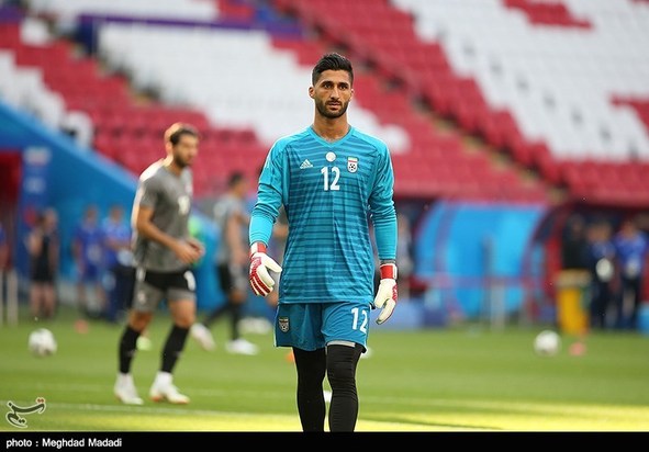 تمرین تیم ملی اسپانیا و ایران پیش از مسابقه