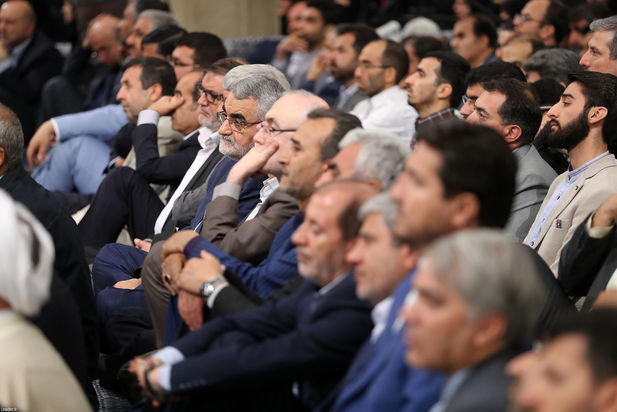 دیدار نمایندگان با رهبر انقلاب