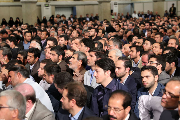 دیدار نمایندگان با رهبر انقلاب