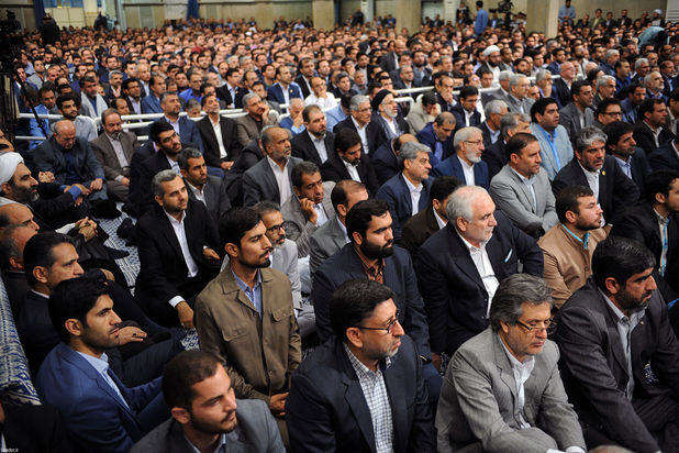 دیدار نمایندگان با رهبر انقلاب