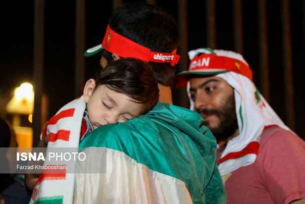 استقبال از اعضای تیم ملی ایران در فرودگاه