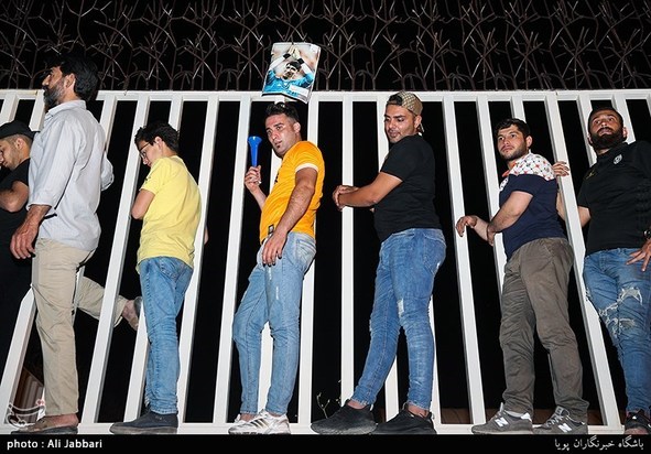 استقبال از اعضای تیم ملی ایران در فرودگاه