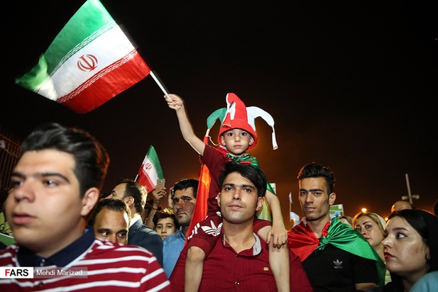 استقبال از اعضای تیم ملی ایران در فرودگاه