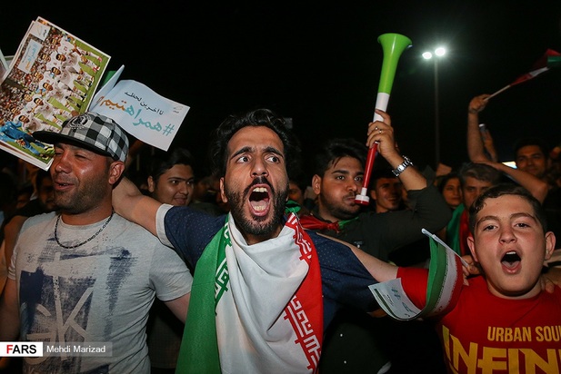 استقبال از اعضای تیم ملی ایران در فرودگاه