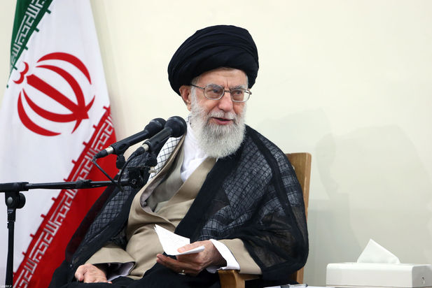 دیدار مقام معظم رهبری با رئیس و مسئولان قوه قضائیه