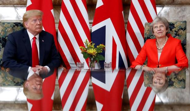 سفر ترامپ به انگلستان