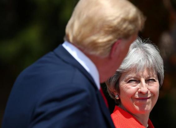 سفر ترامپ به انگلستان