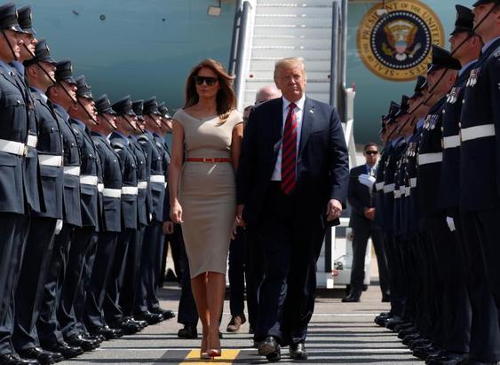 سفر ترامپ به انگلستان