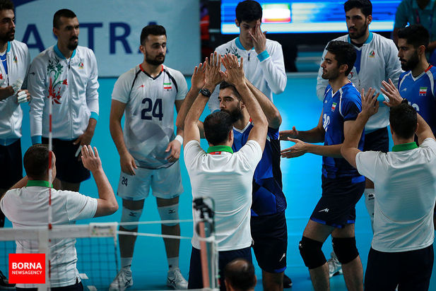 مدال طلای تیم ملی والیبال ایران