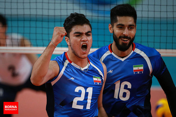 مدال طلای تیم ملی والیبال ایران