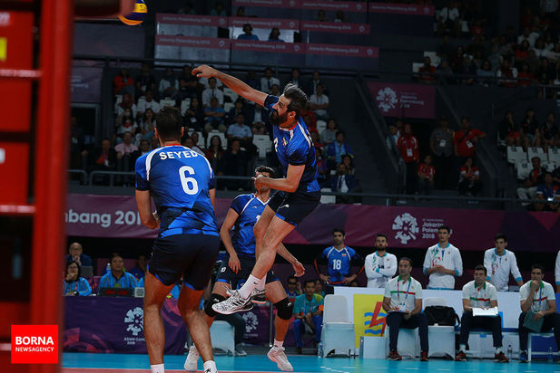 مدال طلای تیم ملی والیبال ایران