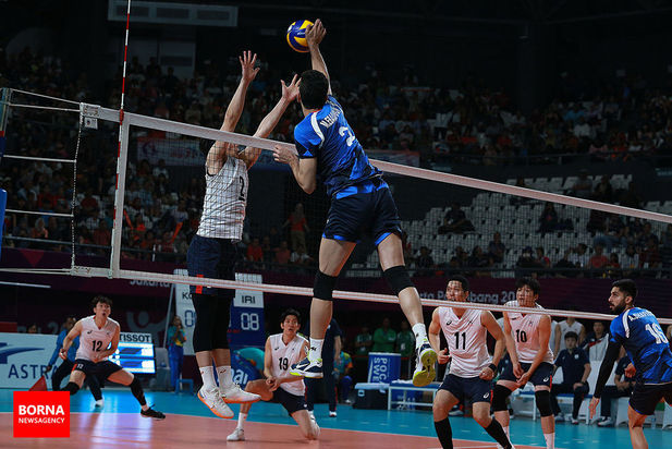 مدال طلای تیم ملی والیبال ایران