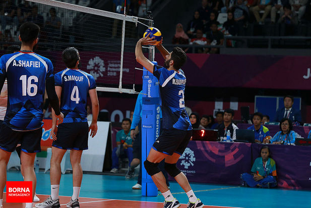 مدال طلای تیم ملی والیبال ایران