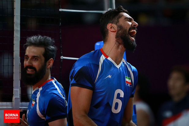 مدال طلای تیم ملی والیبال ایران