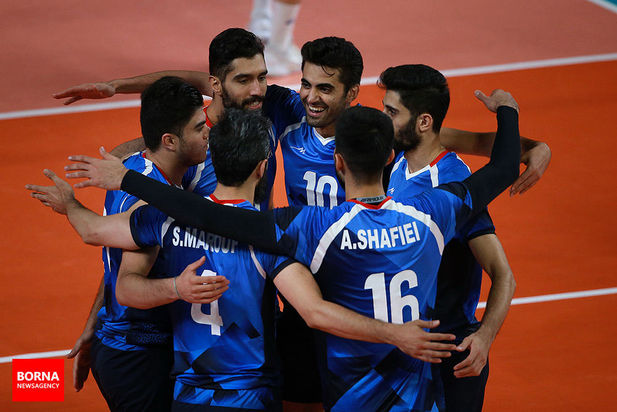 مدال طلای تیم ملی والیبال ایران